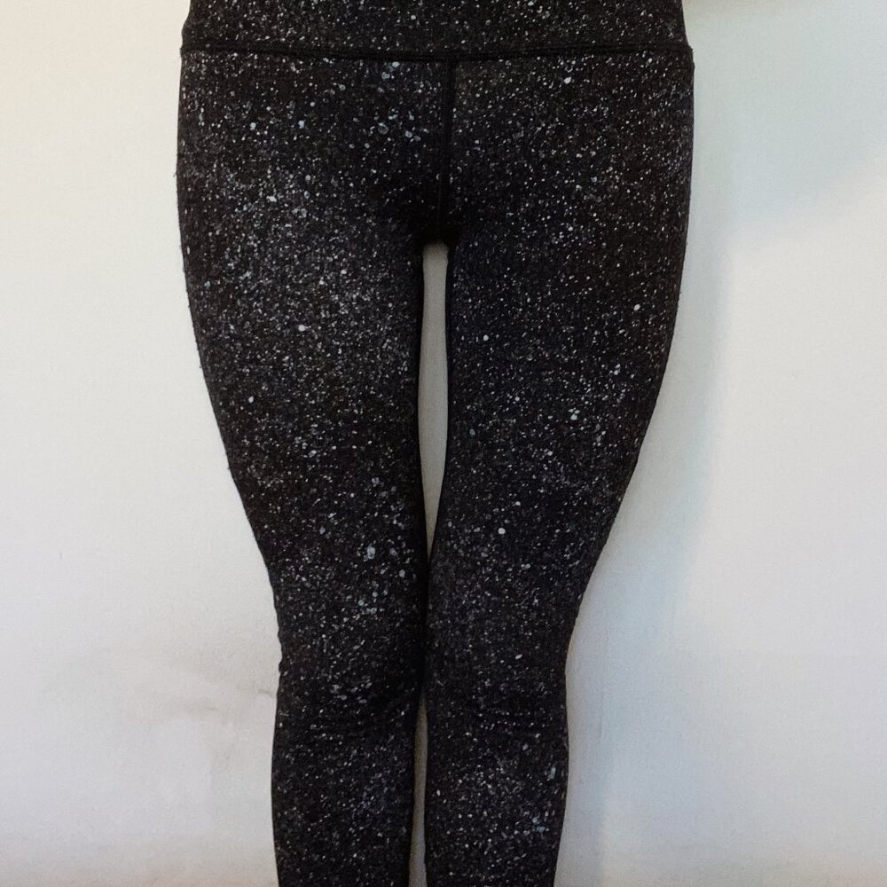 Lululemon Galaxy Print Wunder Under Pants